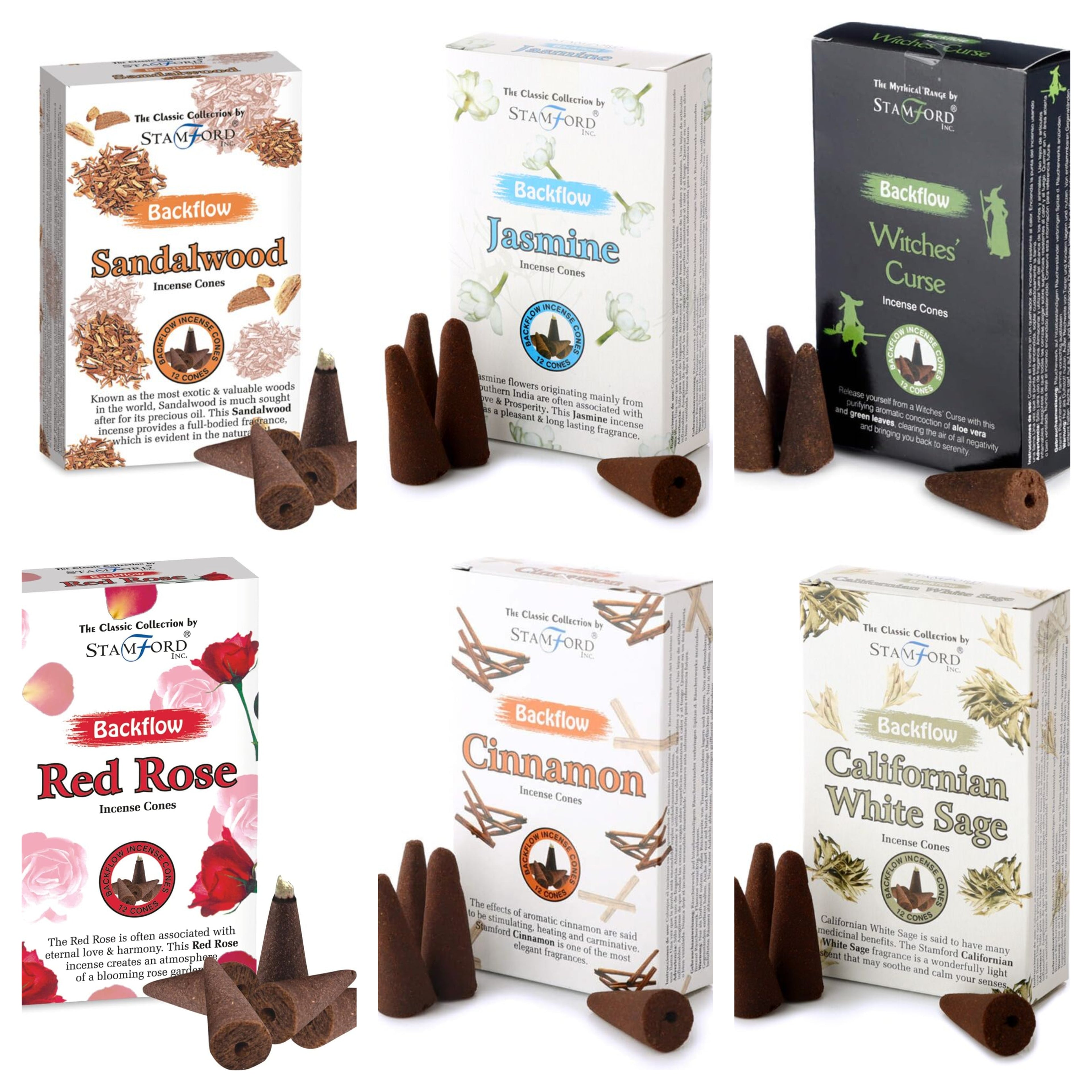 Stamford Backflow Incense Cones