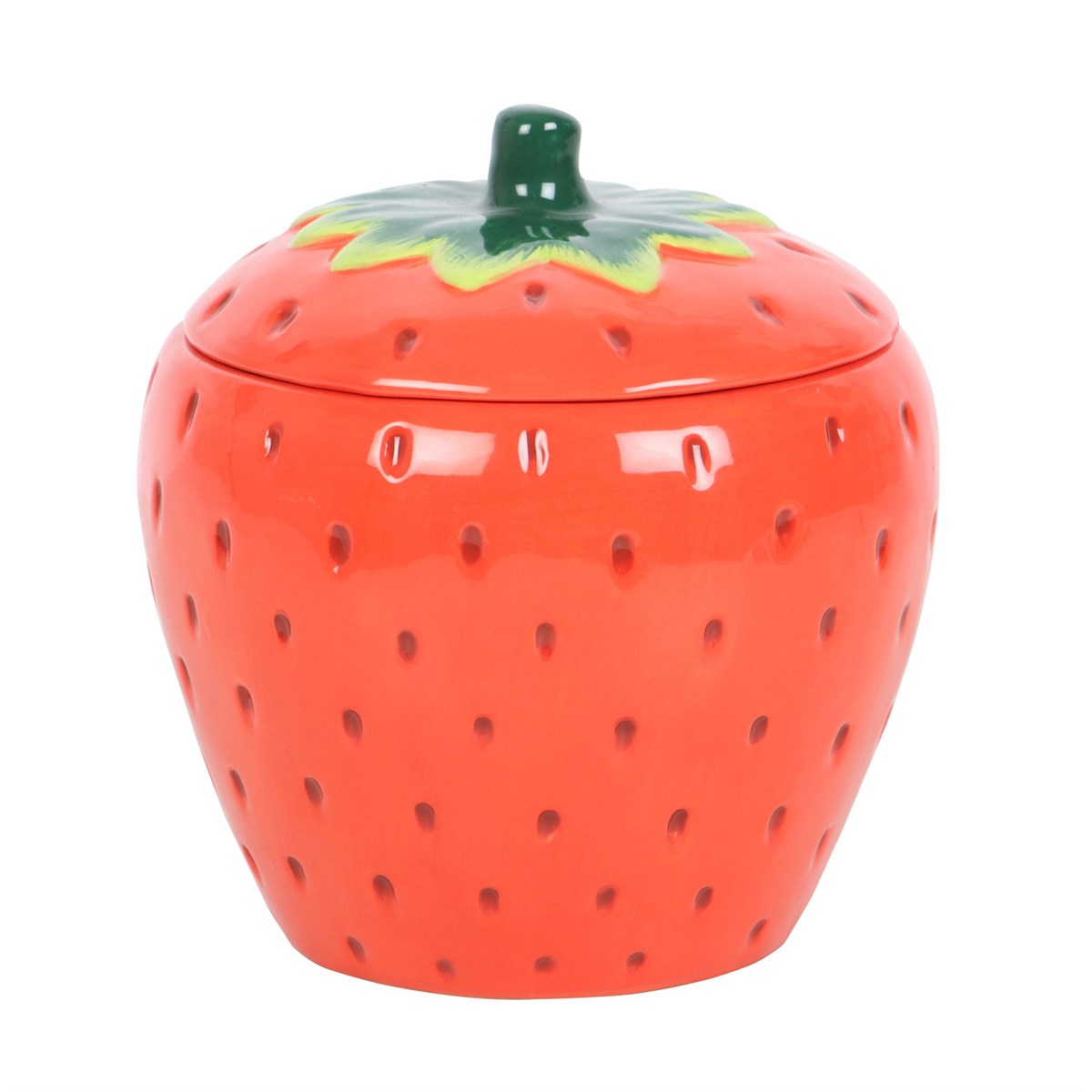 Strawberry Shaped Ceramic Oil Burner & Wax Warmer