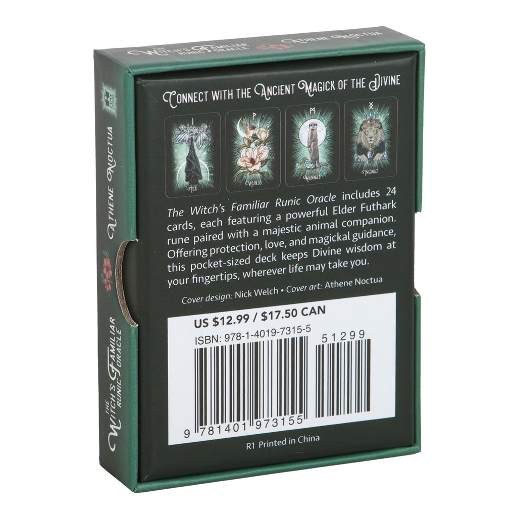 The Witch's Familiar Runic Oracle Cards Deck