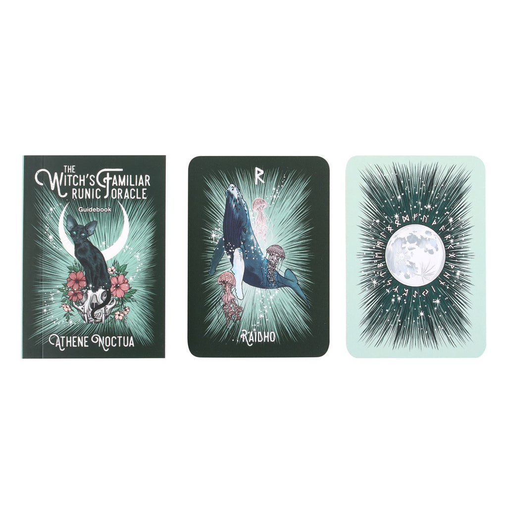 The Witch's Familiar Runic Oracle Cards Deck