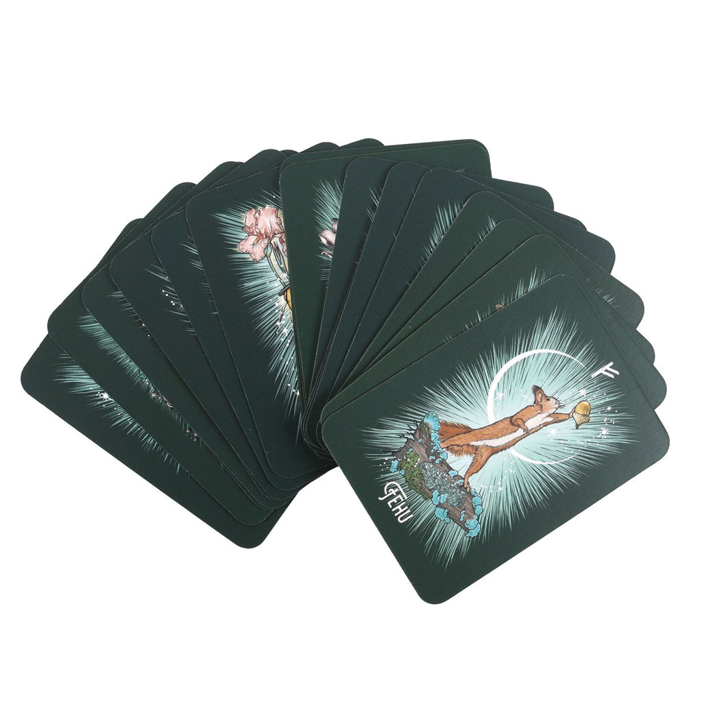 The Witch's Familiar Runic Oracle Cards Deck