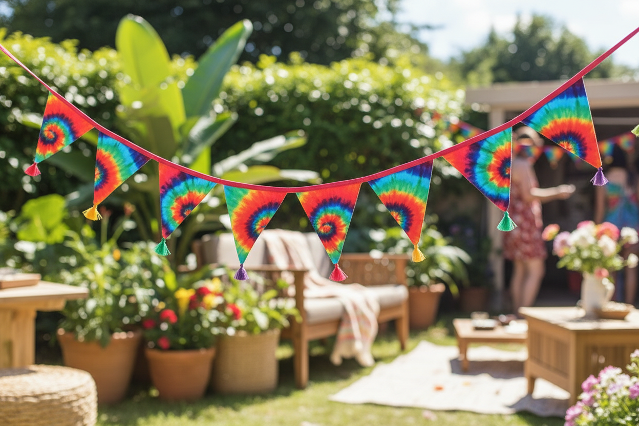 Tie-Dye Bunting Lifestyle Image