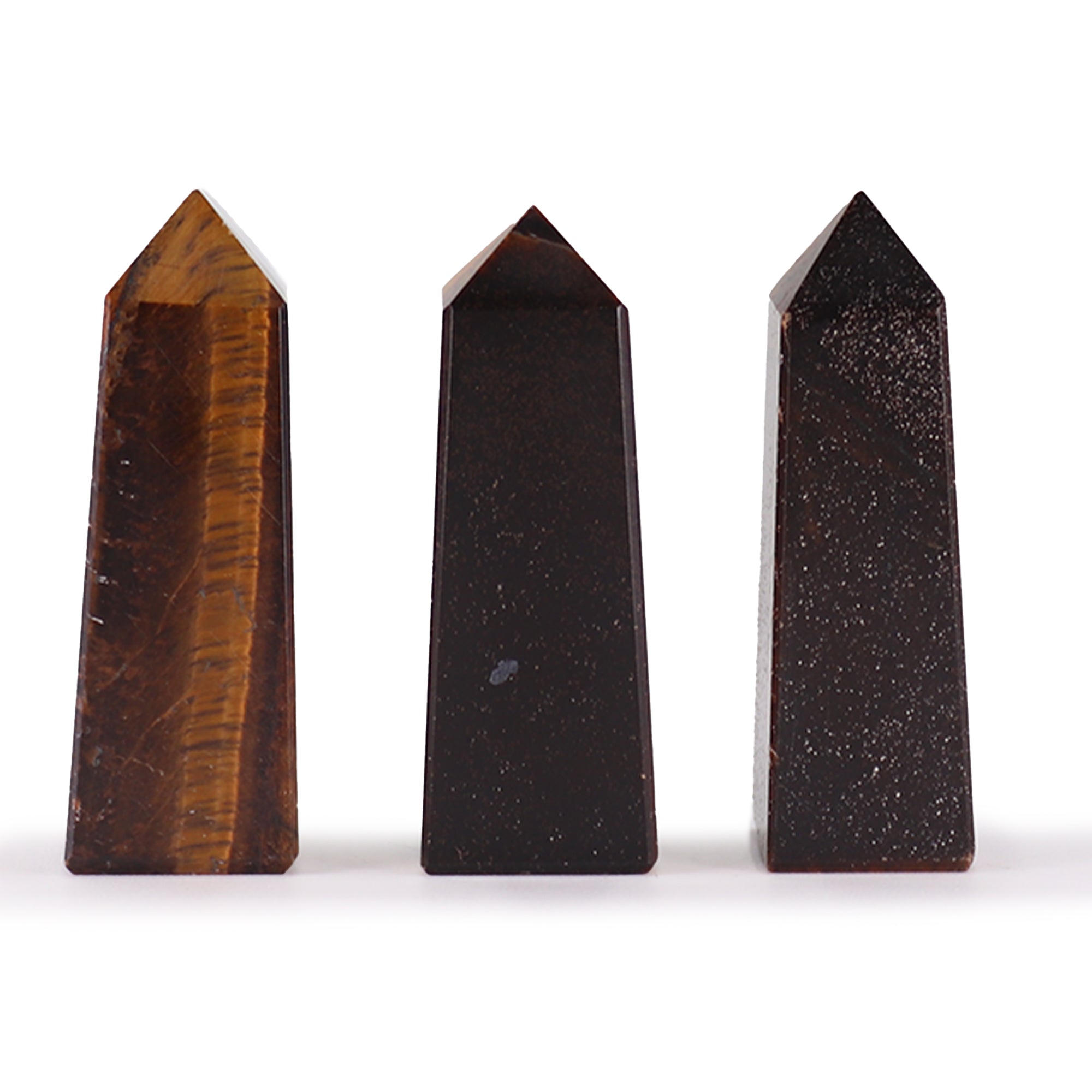 5cm Gemstone Crystal Obelisk Points - 11 To Choose From