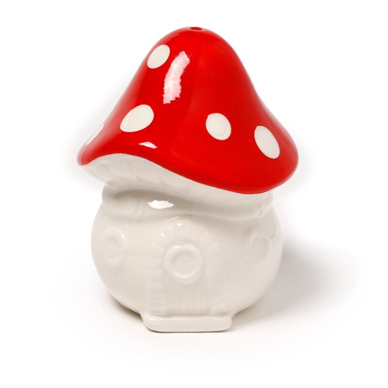 Fairy Toadstool House Ceramic Salt & Pepper Shakers
