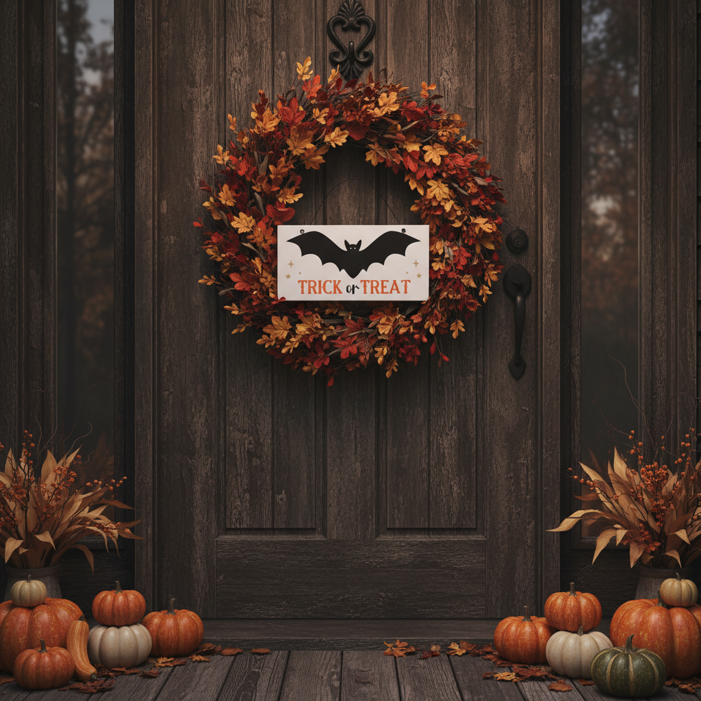 Trick or Treat Sign Lifestyle 1