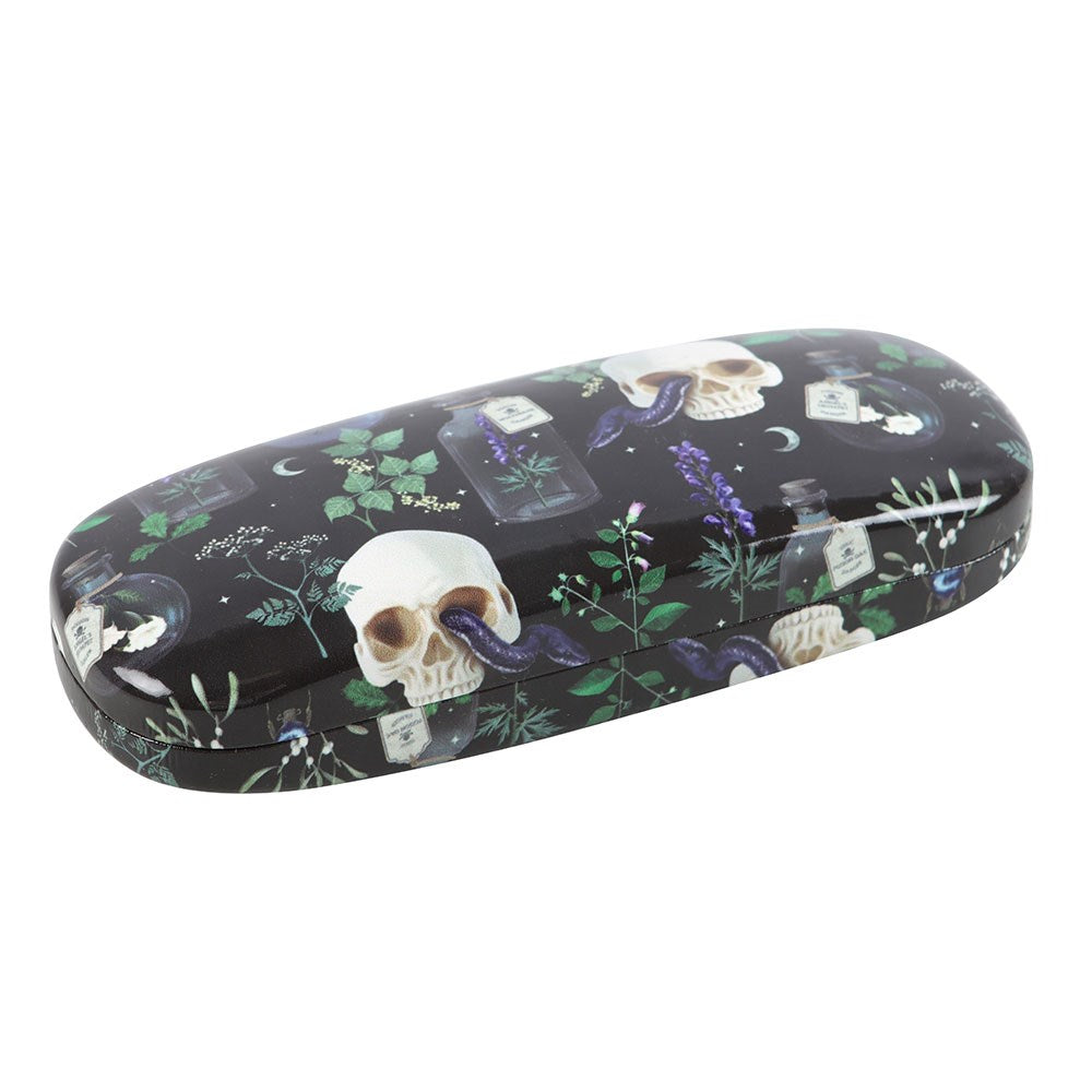 Venom and vines PU glasses case with cloth, stylish and protective eyewear storage