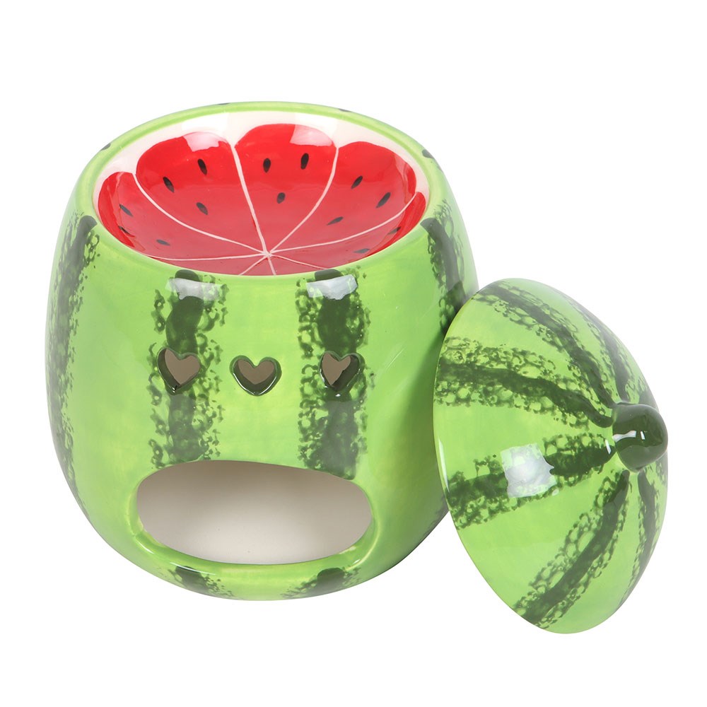 Watermelon Shaped Ceramic Oil Burner & Wax Warmer