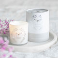 In loving memory white butterfly vanilla candle, a gentle and comforting remembrance gift