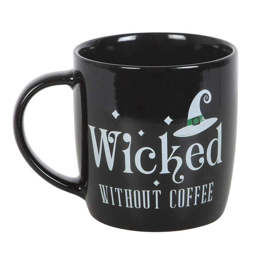 Wicked Without Coffee Ceramic Mug