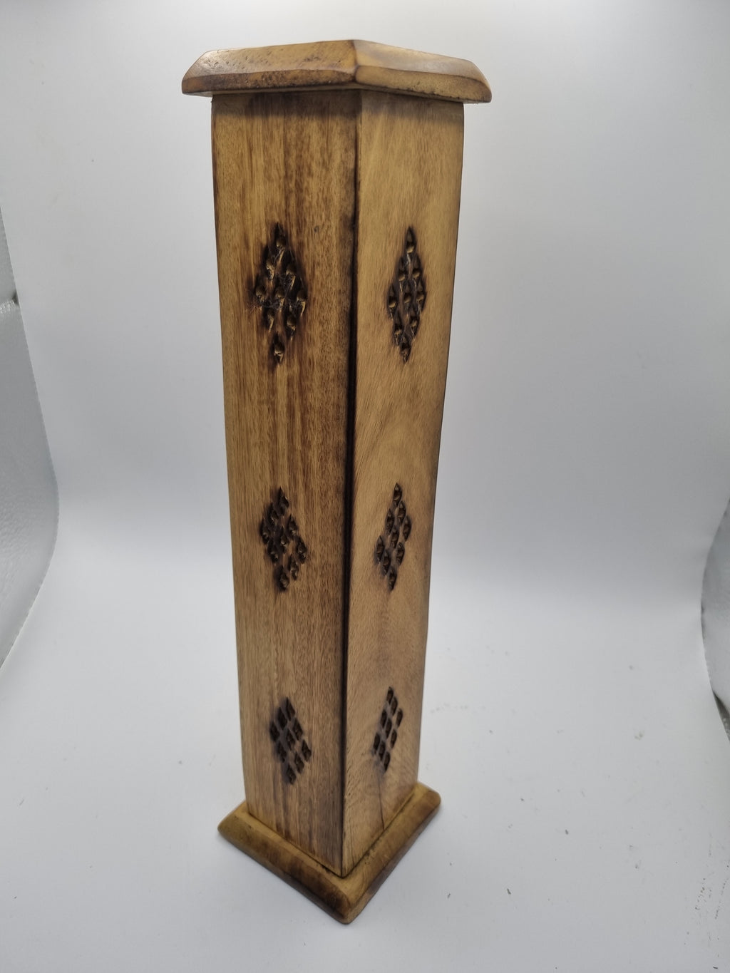 Square Wooden Incense Tower